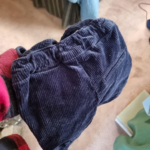 European!! navy corduroy overalls - Picture 4 of 5